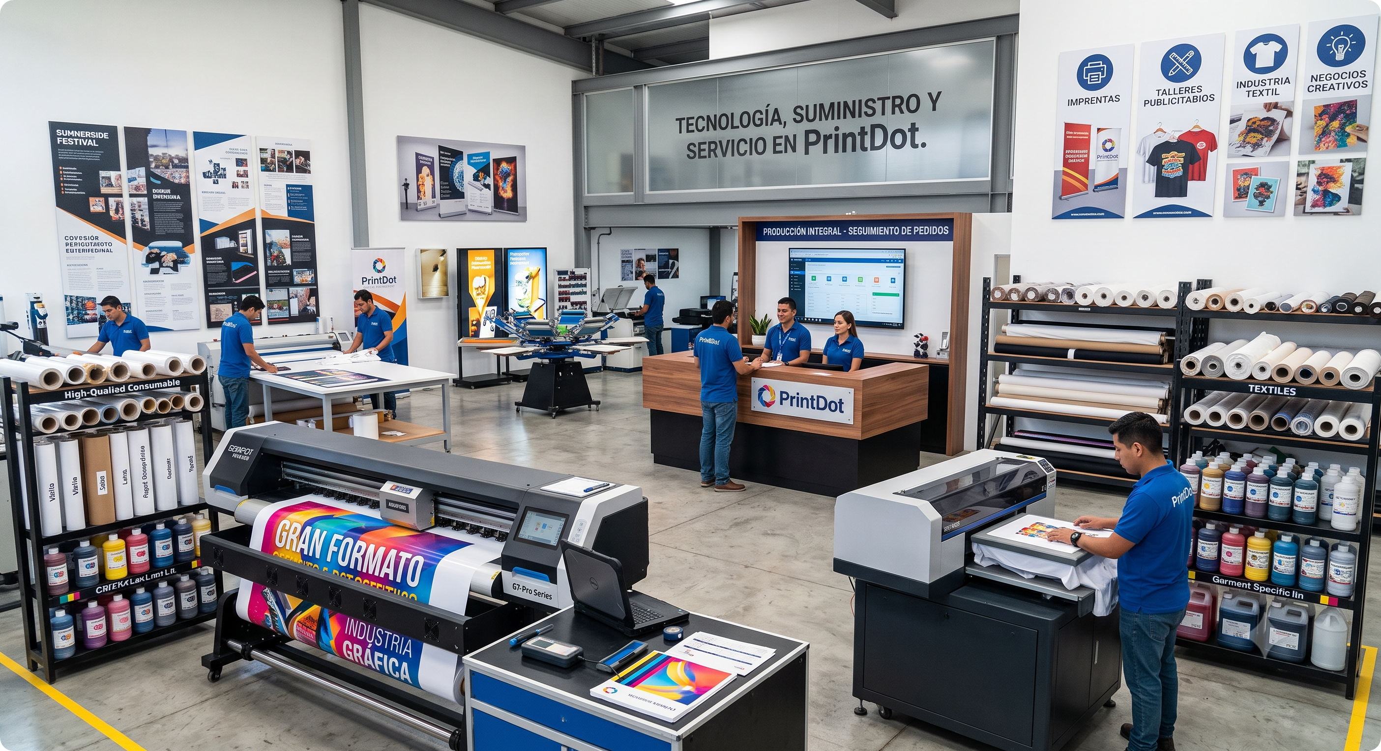 Equipo de impresion PrintDot